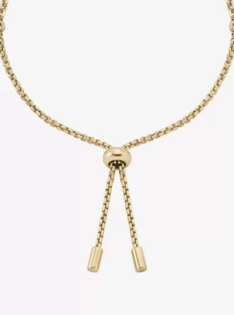 Pavé Lock Slider Bracelet