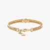 Pavé Logo Foxtail Chain Bracelet