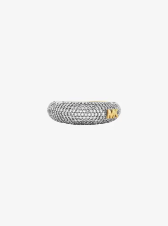 Pavé Two-Tone Dome Ring Pavé Two-Tone Dome Ring