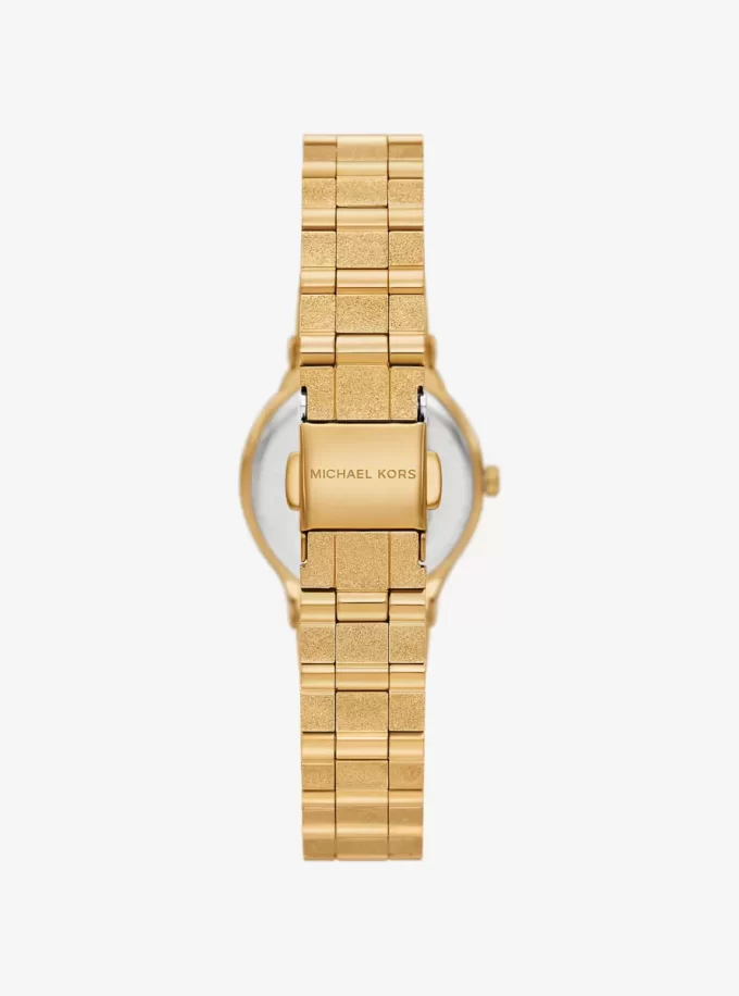 Petite Billie Frosted Gold-Tone Watch