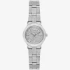 Petite Billie Frosted Silver-Tone Watch