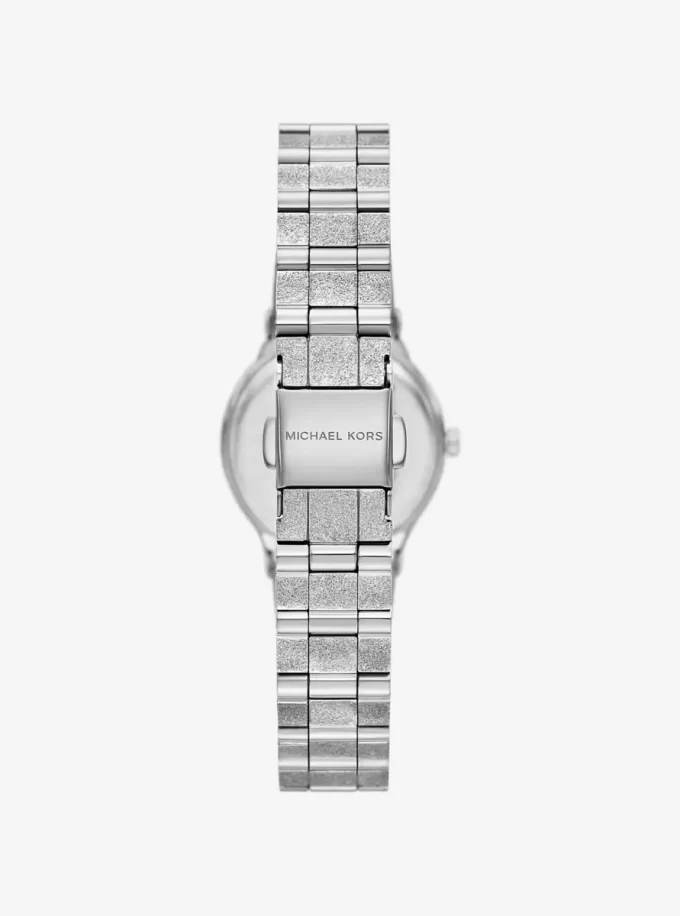 Petite Billie Frosted Silver-Tone Watch