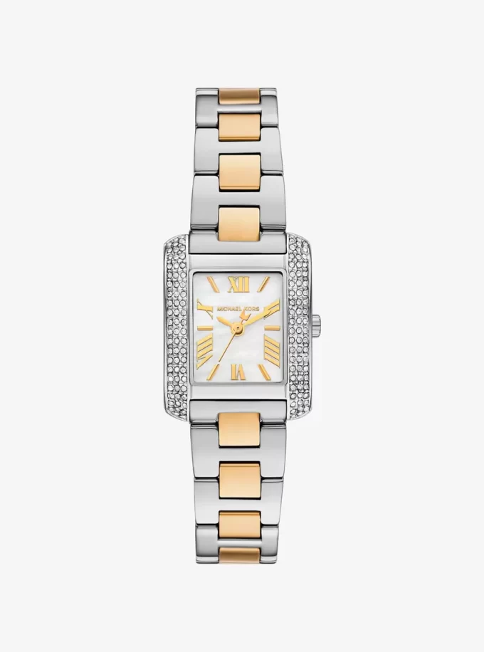Petite Emery Pavé Two-Tone Watch Petite Emery Pavé Two-Tone Watch