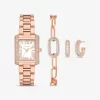 Petite Emery Rose Gold-Tone Watch and Jewelry Gift Set Petite Emery Rose Gold-Tone Watch and Jewelry Gift Set