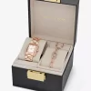 Petite Emery Rose Gold-Tone Watch and Jewelry Gift Set Petite Emery Rose Gold-Tone Watch and Jewelry Gift Set