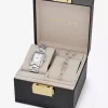 Petite Emery Silver-Tone Watch and Jewelry Gift Set Petite Emery Silver-Tone Watch and Jewelry Gift Set