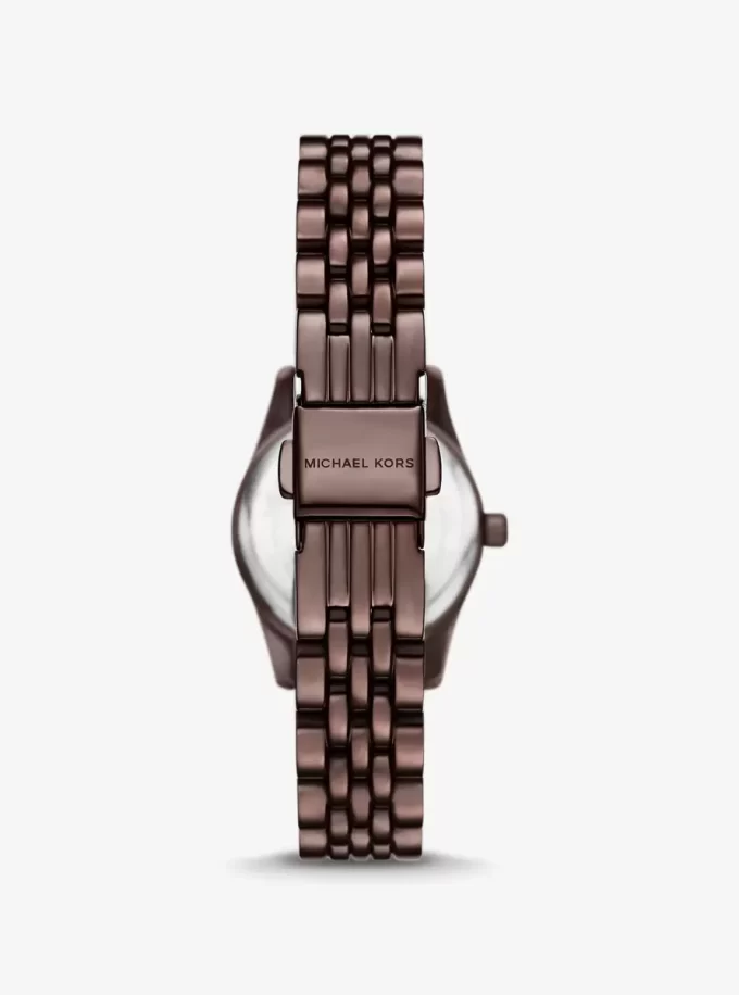 Petite Lexington Pavé Espresso-Tone Watch Petite Lexington Pavé Espresso-Tone Watch