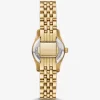 Petite Lexington Pavé Gold-Tone Watch