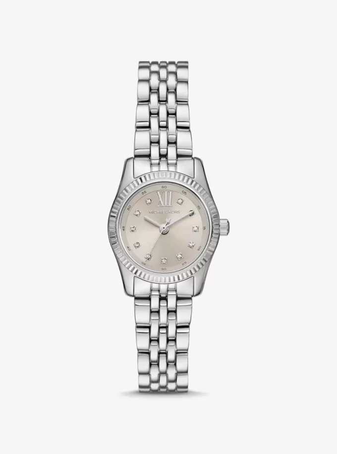 Petite Lexington Pavé Silver-Tone Watch Petite Lexington Pavé Silver-Tone Watch