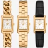 Petite Monroe Gold-Tone and Crocodile-Embossed Leather Watch Strap Set Petite Monroe Gold-Tone and Crocodile-Embossed Leather Watch Strap Set