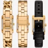 Petite Monroe Gold-Tone and Crocodile-Embossed Leather Watch Strap Set Petite Monroe Gold-Tone and Crocodile-Embossed Leather Watch Strap Set