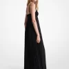 Pleated Georgette Maxi Dress Pleated Georgette Maxi Dress