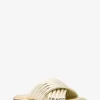 Portia Metallic Slide Sandal