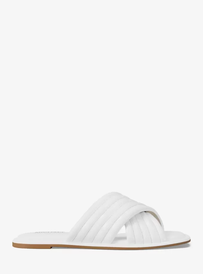 Portia Patent Slide Sandal Portia Patent Slide Sandal