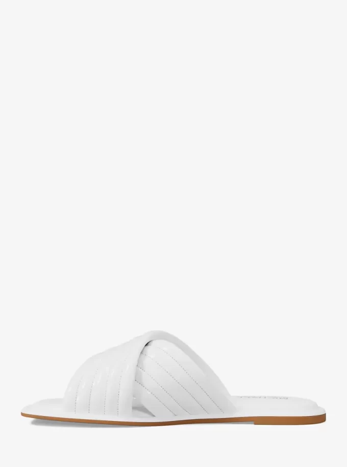 Portia Patent Slide Sandal Portia Patent Slide Sandal