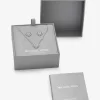 Precious Metal-Plated Sterling Silver Pavé Heart Necklace and Earrings Gift Set