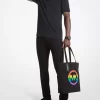 PRIDE Rainbow Logo Cotton Tote Bag