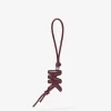 Puffy Logo Leather Bag Charm Puffy Logo Leather Bag Charm