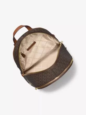 Rhea Medium Signature Logo Backpack Rhea Medium Signature Logo Backpack