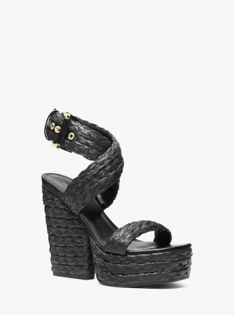 Rhoda Woven Platform Sandal