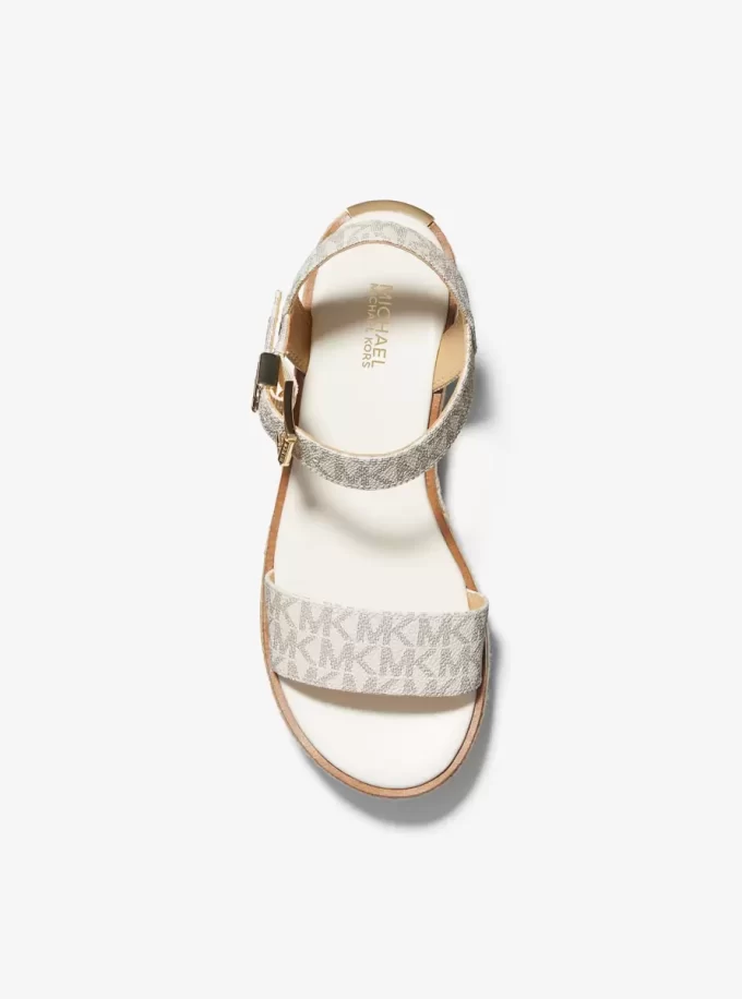 Richie Signature Logo Platform Espadrille Sandal Richie Signature Logo Platform Espadrille Sandal