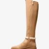 Ridley Faux Shearling Trim Riding Boot