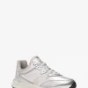 Riley Metallic Leather Trainer Riley Metallic Leather Trainer