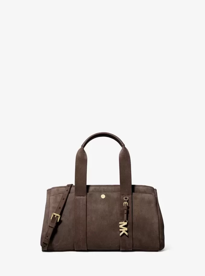 Romee Small Suede Satchel