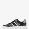 Romey Signature Logo Stripe Platform Sneaker Romey Signature Logo Stripe Platform Sneaker