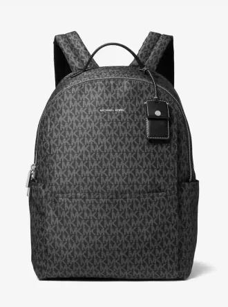 Sable Large Printed Signature Logo Backpack