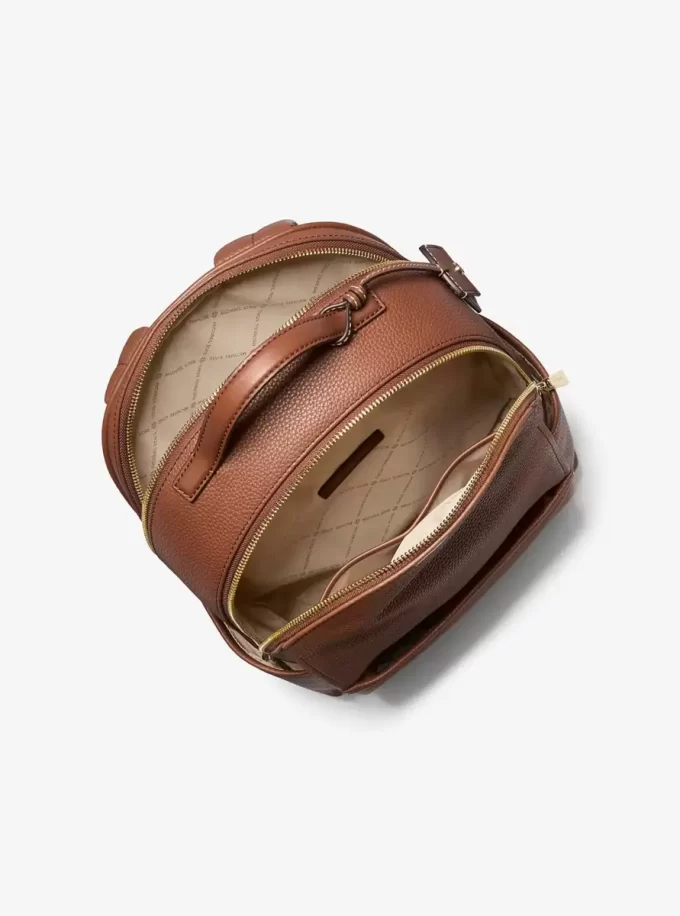 Sable Medium Pebbled Leather Backpack Sable Medium Pebbled Leather Backpack