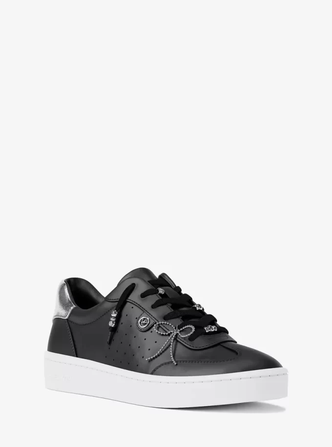 Scotty Embellished Leather Sneaker Scotty Embellished Leather Sneaker