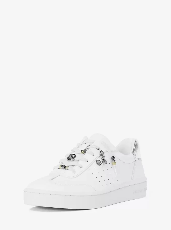Scotty Embellished Leather Sneaker Scotty Embellished Leather Sneaker