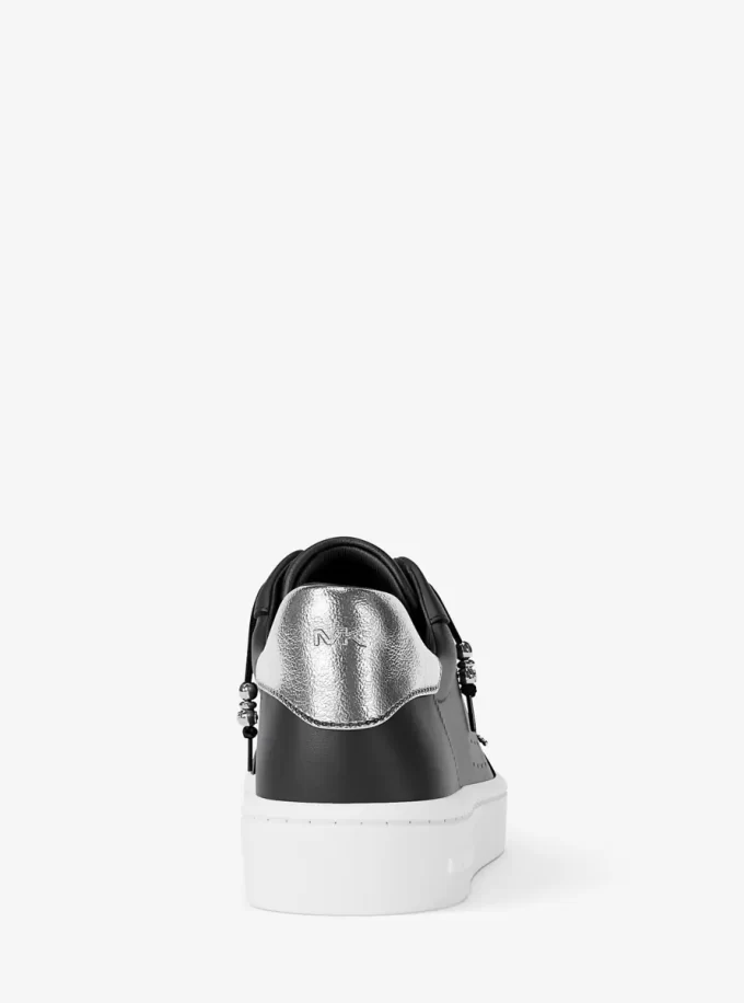 Scotty Embellished Leather Sneaker Scotty Embellished Leather Sneaker