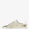 Scotty Embellished Metallic Leather Sneaker Scotty Embellished Metallic Leather Sneaker