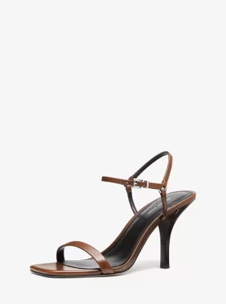Selina Burnished Leather Sandal