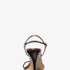 Selina Burnished Leather Sandal