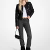 Sequined Tweed Cropped Jacket