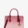 Sheila Medium Ombré Signature Logo Satchel