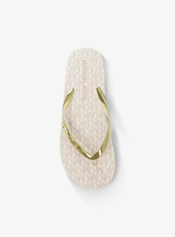 Signature Logo Flip Flops