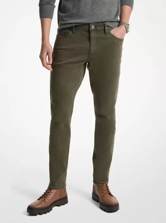 Slim-Fit Stretch Cotton Jeans Slim-Fit Stretch Cotton Jeans