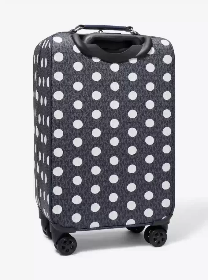 Small Polka Dot Signature Logo Suitcase Small Polka Dot Signature Logo Suitcase