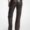 Straight-Leg Leather Pants Straight-Leg Leather Pants
