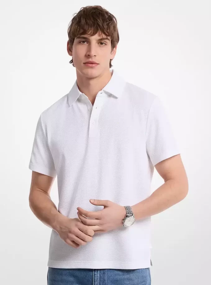 Stretch Cotton Polo Shirt Stretch Cotton Polo Shirt