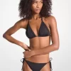 Stretch Nylon Triangle Bikini Top
