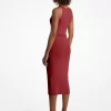 Stretch Viscose Blend Midi Tank Dress Stretch Viscose Blend Midi Tank Dress