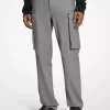 Stretch Wool Cargo Pants