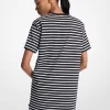 Striped Cotton T-Shirt Dress