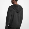 Studded Cotton Blend Hoodie