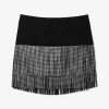 Studded Fringe Mini Skirt Studded Fringe Mini Skirt